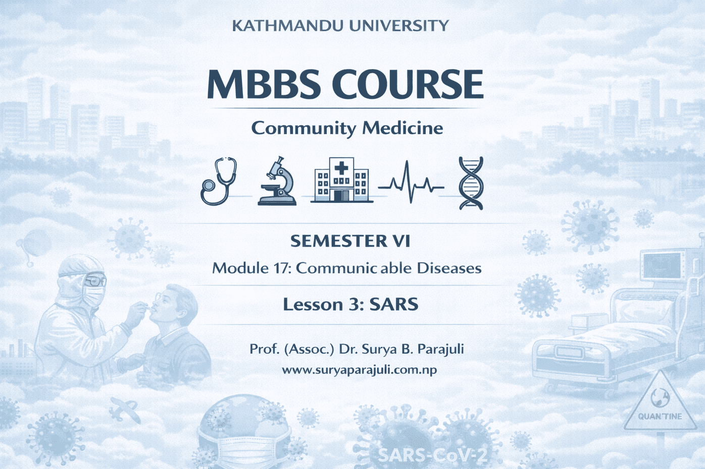 Lesson 3: SARS